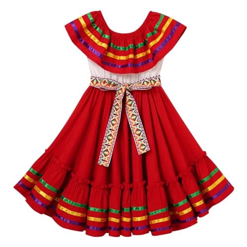 Mexican Dress for Girls Traditional