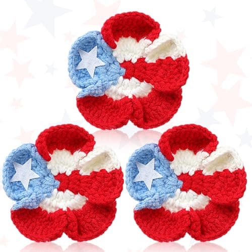 3 Pcs Puerto Rico Hair Clips Red White Blue Puerto Rico Flag