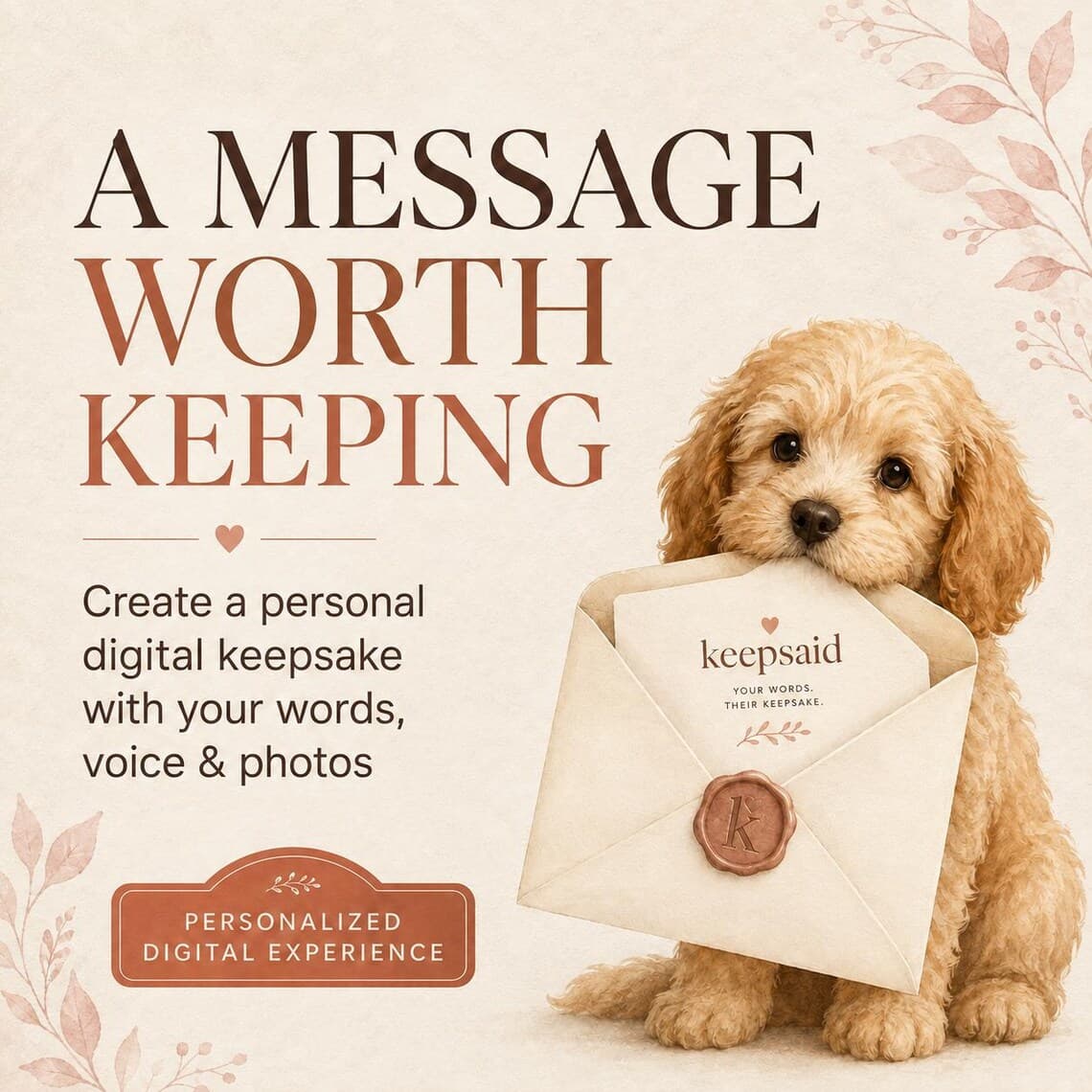 Personalized Digital Greeting Card with QR Message